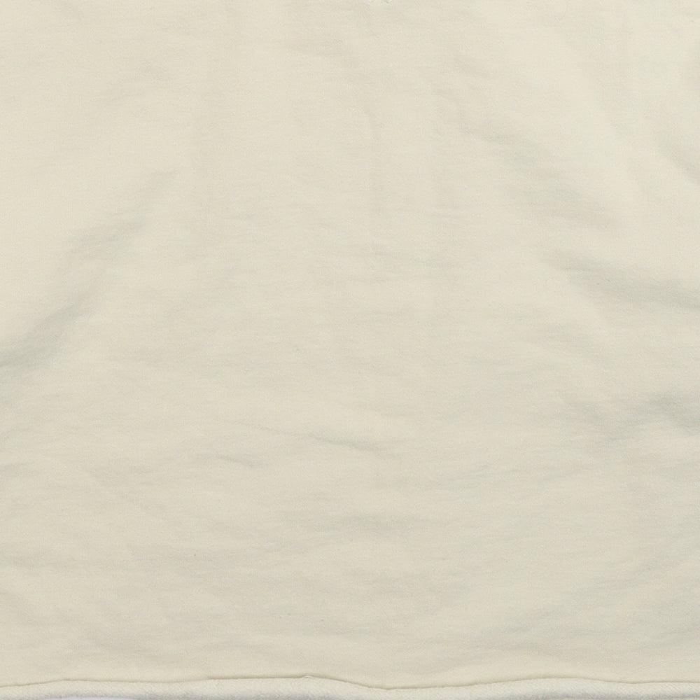 COLLUSION Womens White   Pullover Sweatshirt Size XS