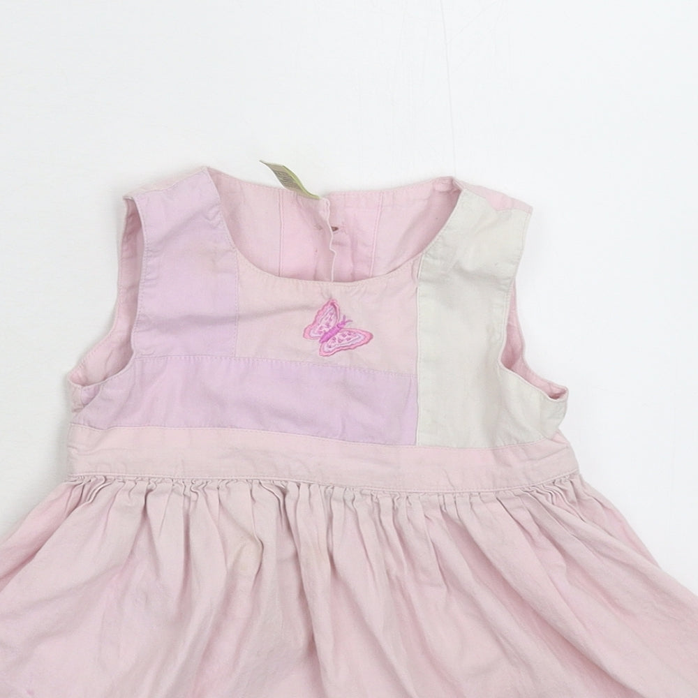 Tiny Ted Girls Pink   Fit & Flare  Size 18-24 Months