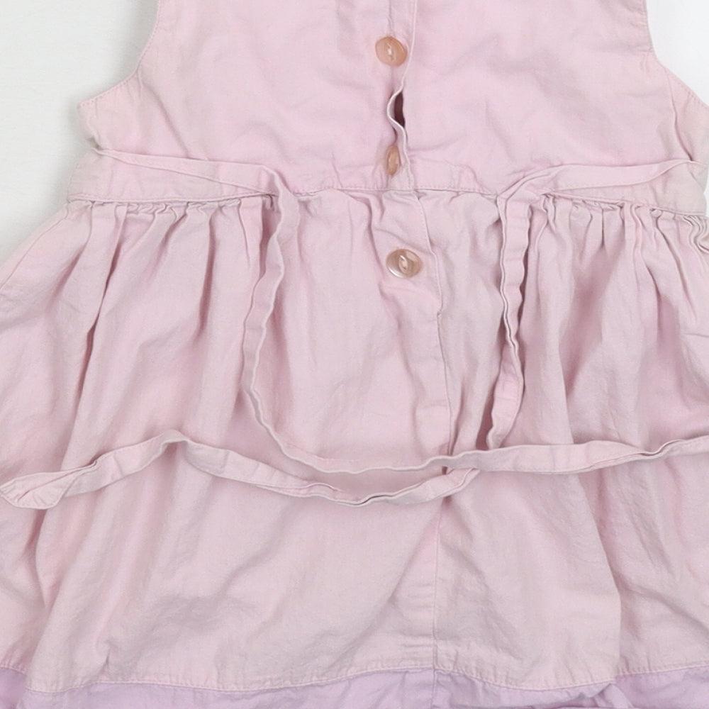 Tiny Ted Girls Pink   Fit & Flare  Size 18-24 Months