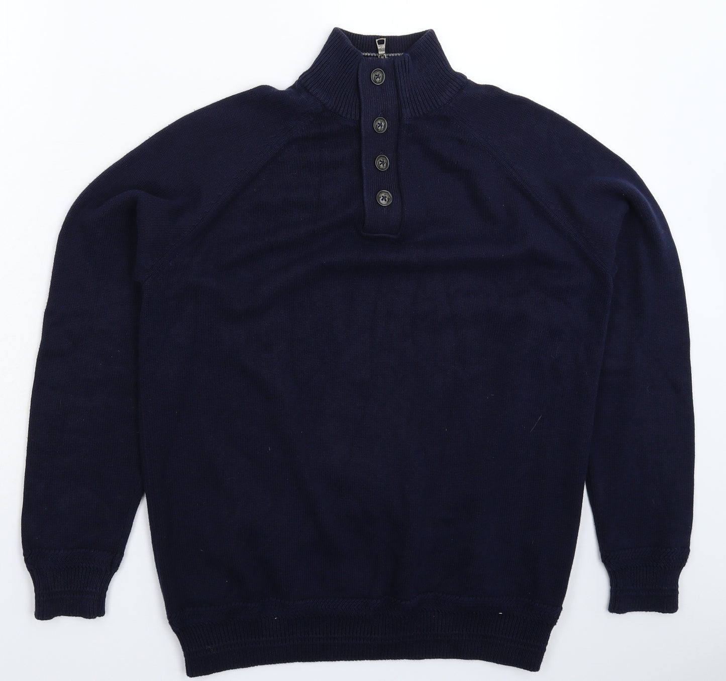 Marks and Spencer Mens Blue  Knit Pullover Jumper Size M