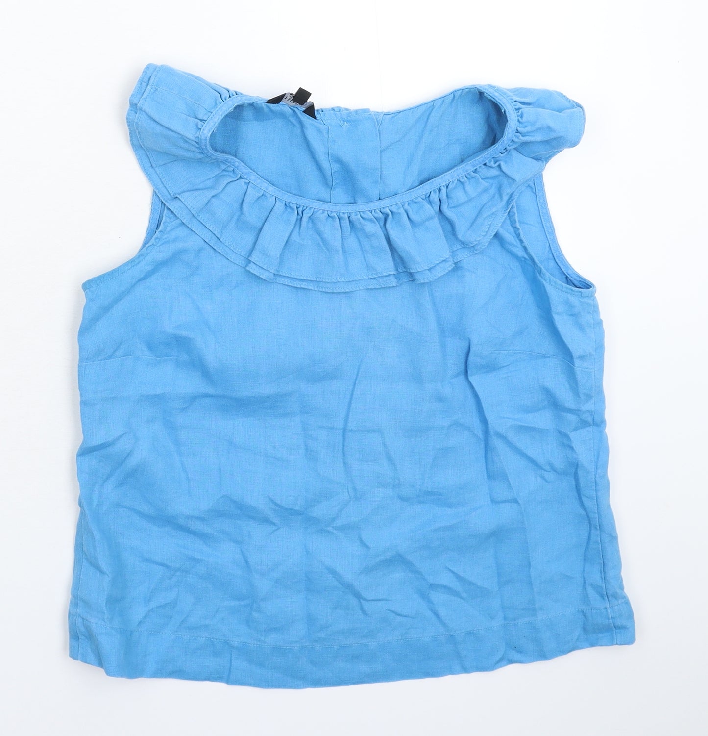 Hobbs Womens Blue   Basic Button-Up Size 10