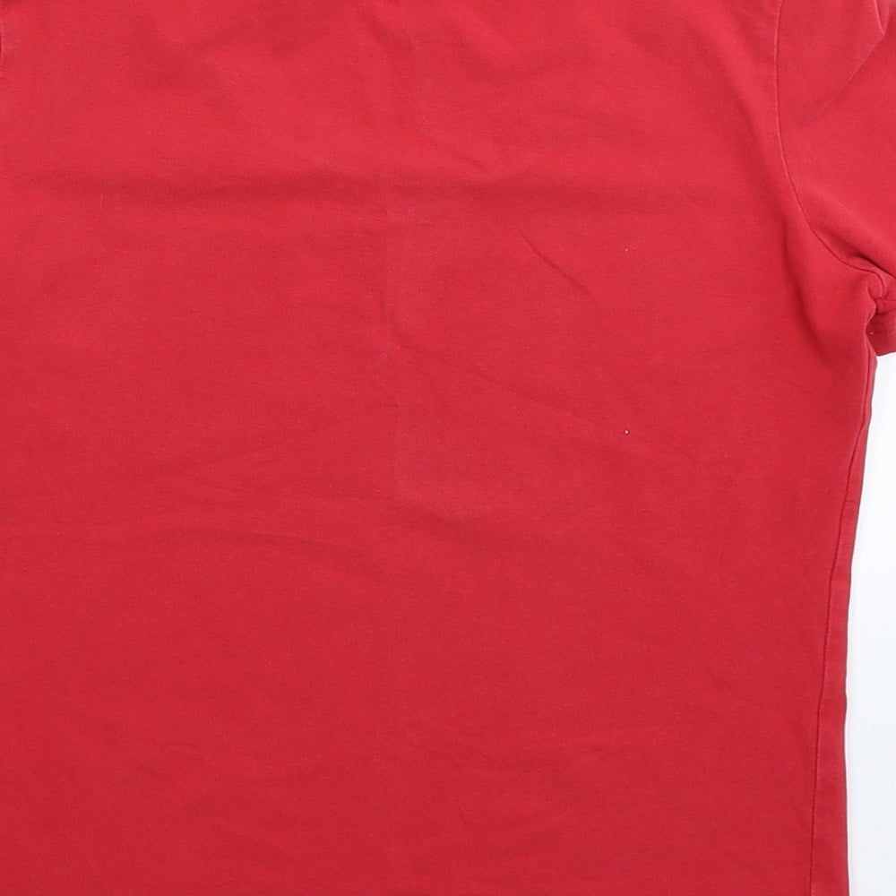 Hobbs Womens Red   Basic T-Shirt Size S