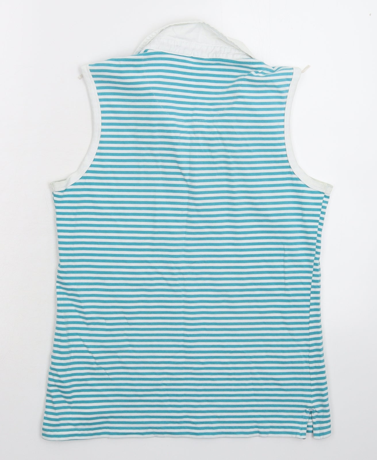 Per Una Womens Multicoloured Striped  Basic Tank Size 10