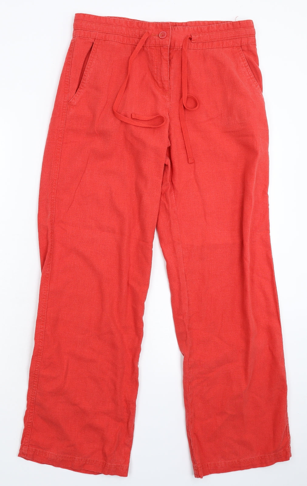NEXT Womens Red   Trousers  Size 10 L29 in