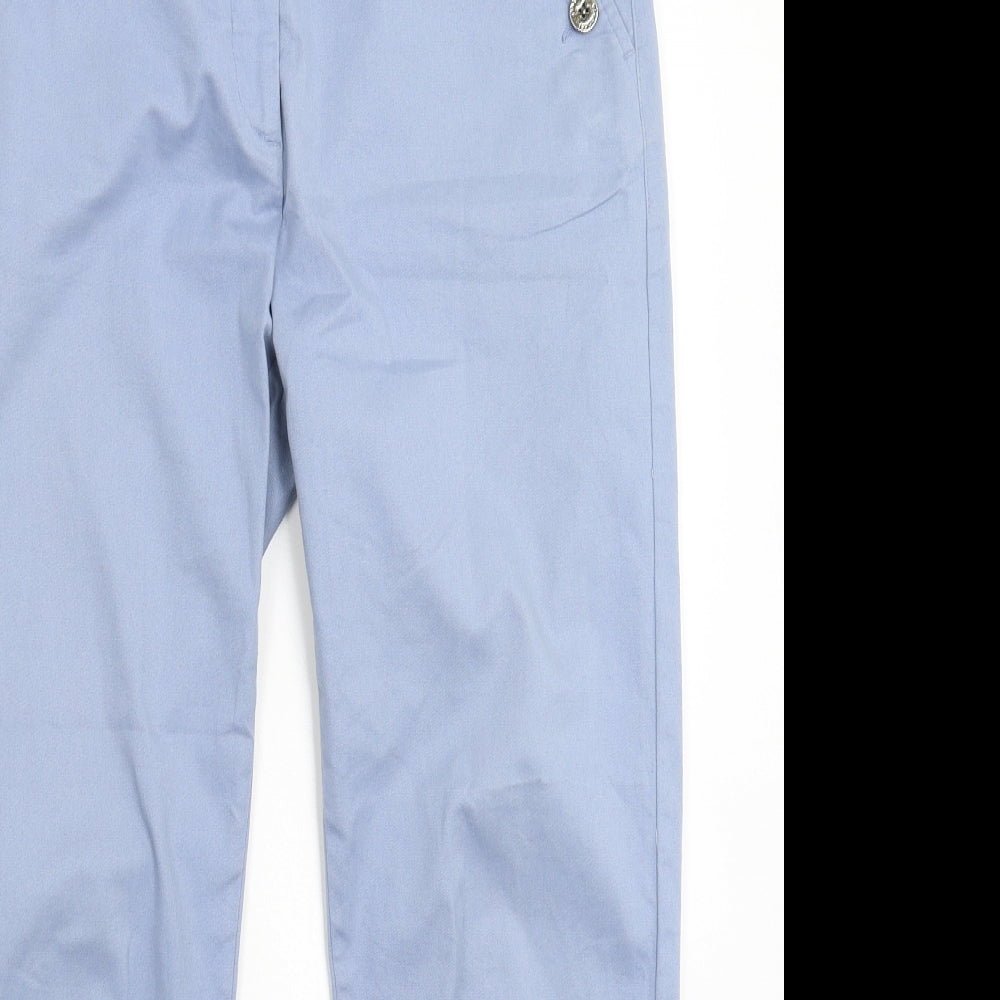 Jaeger Womens Blue   Trousers  Size 10 L26 in