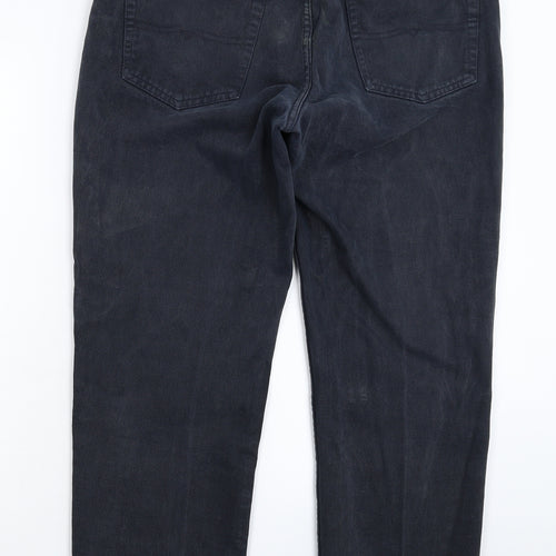 valentino Mens Blue  Denim Straight Jeans Size 34 L30 in