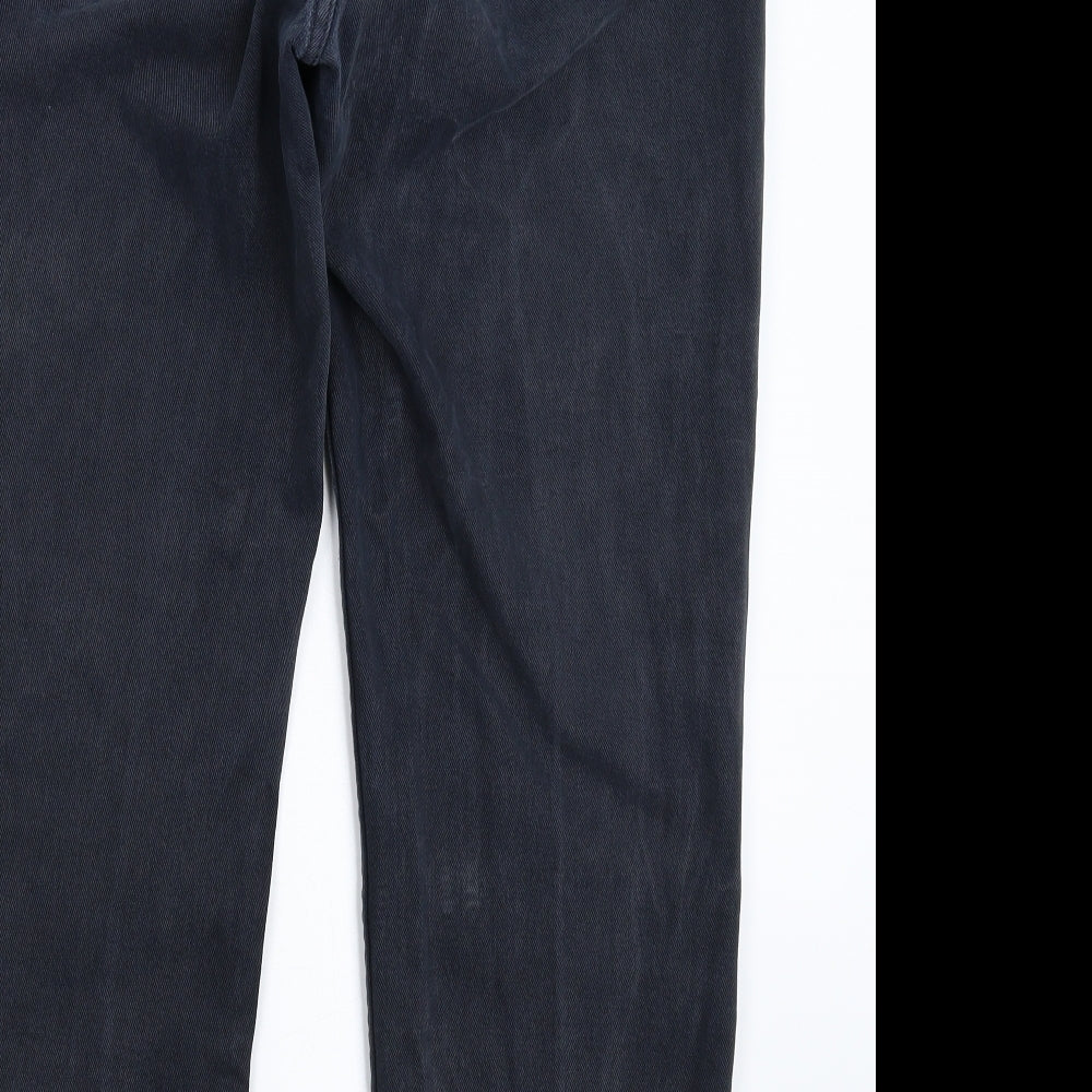valentino Mens Blue  Denim Straight Jeans Size 34 L30 in