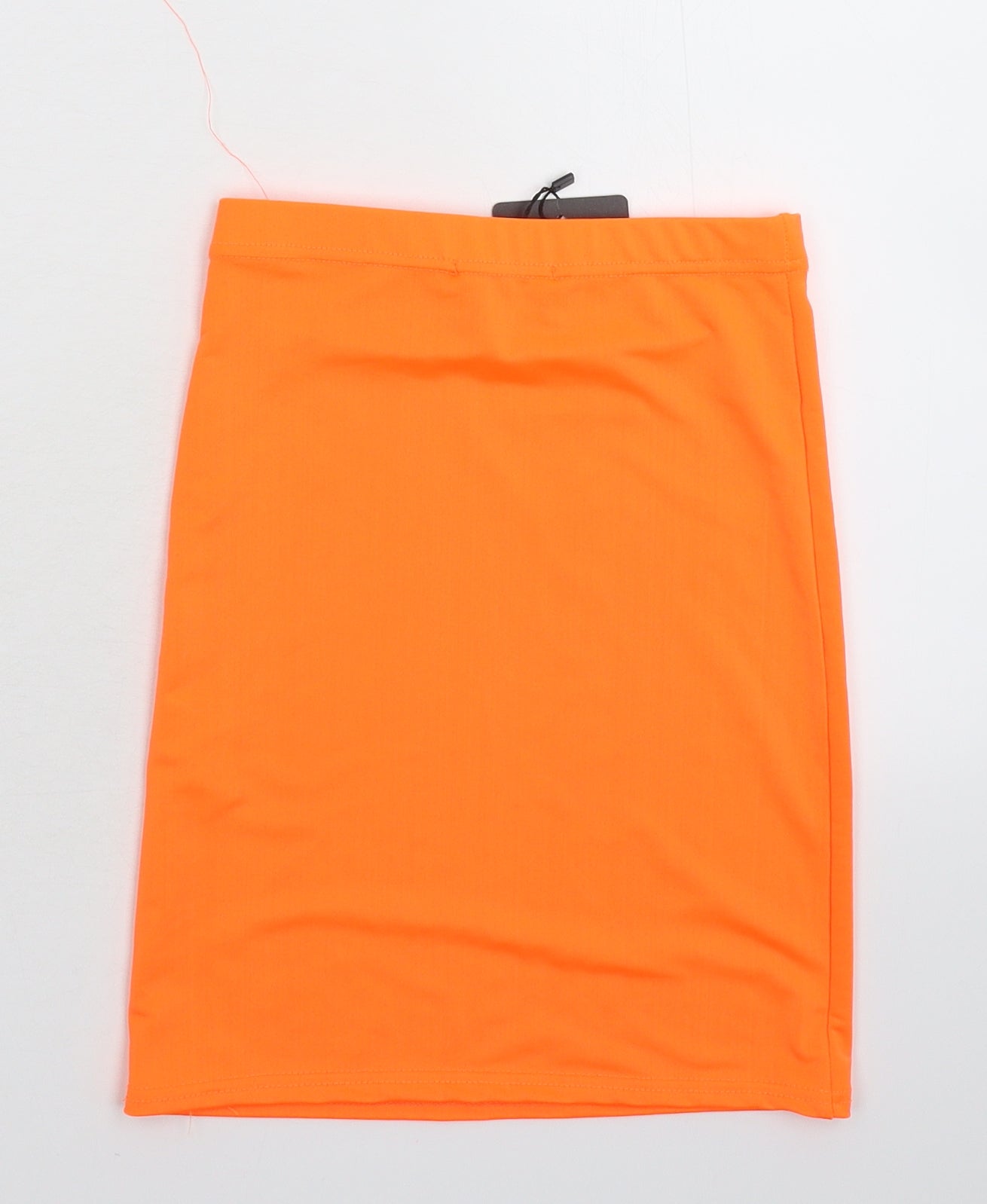 PRETTYLITTLETHING Womens Orange   Mini Skirt Size 4