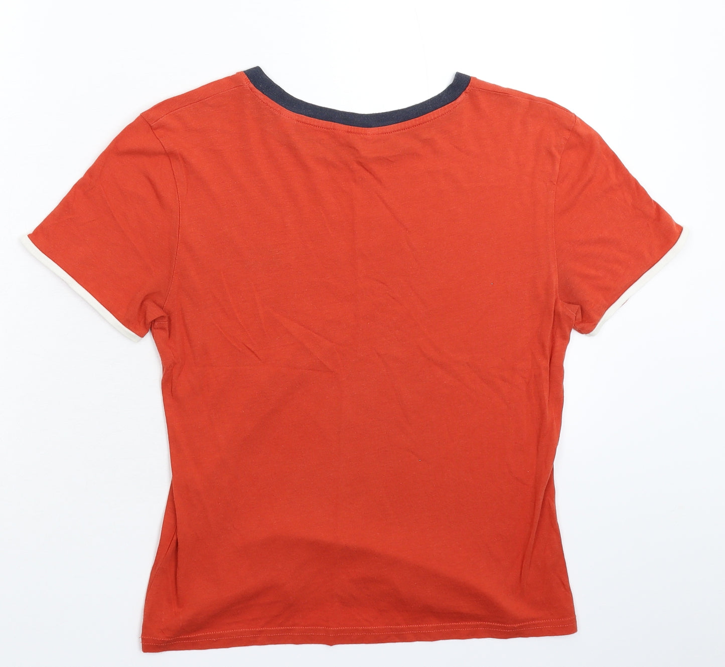 Jack Wills Womens Red   Basic T-Shirt Size 12