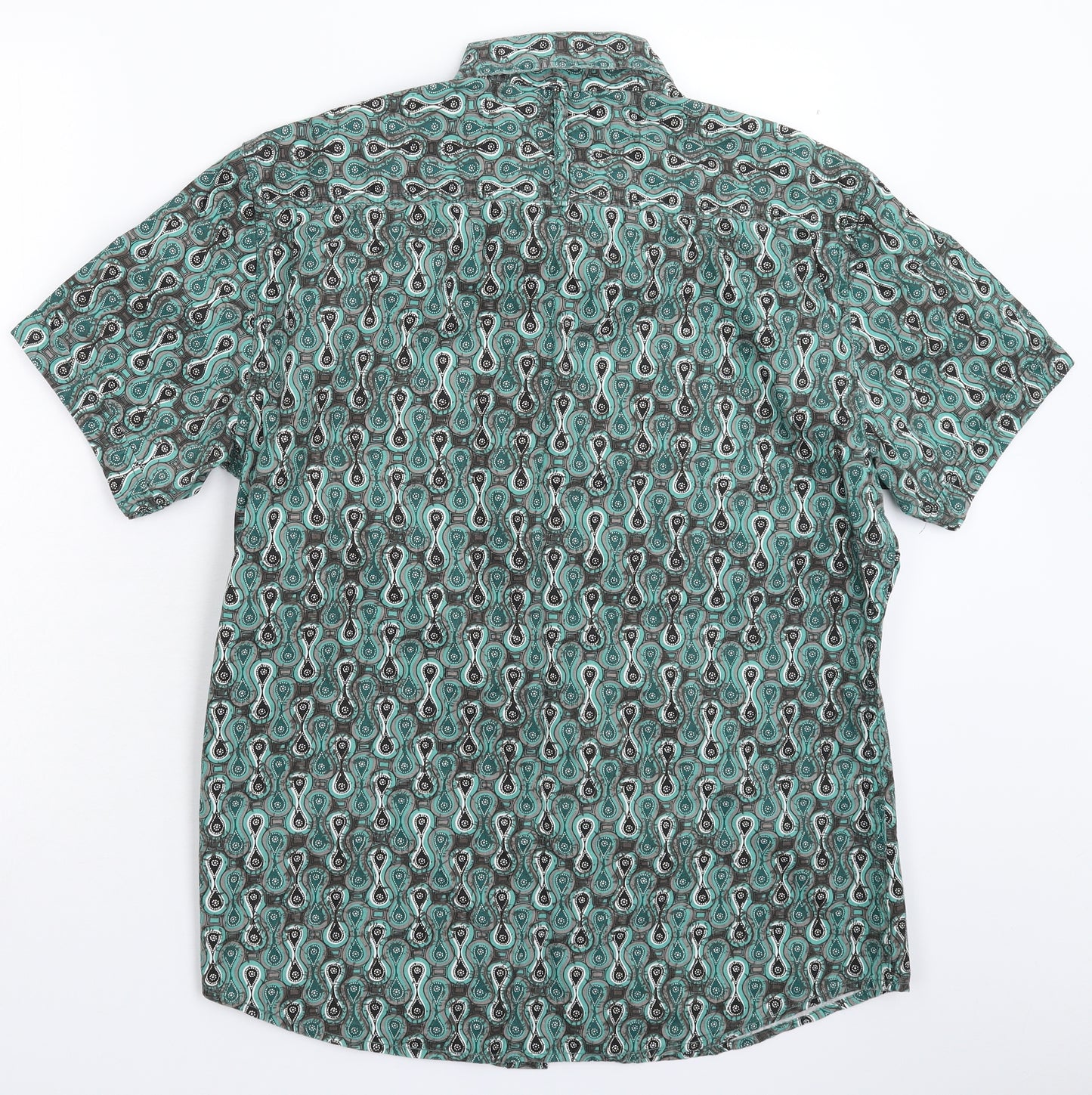 Red Herring Mens Multicoloured    Button-Up Size L