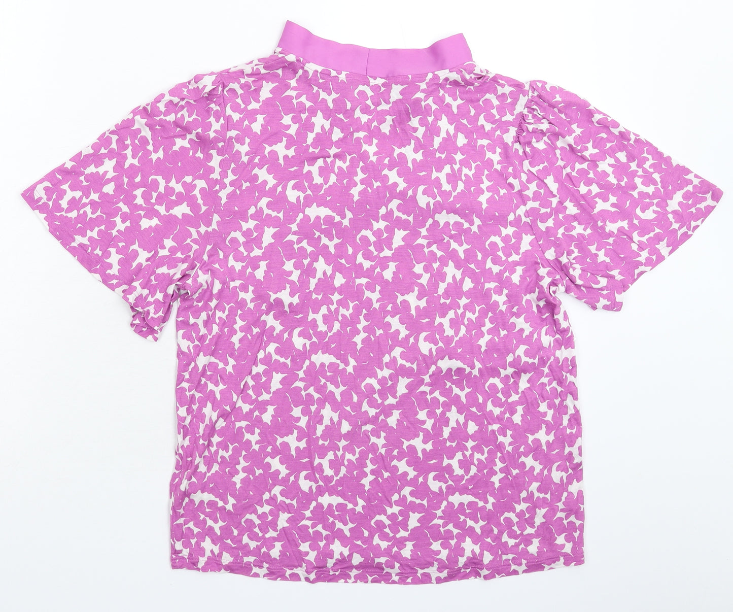 Marks and Spencer Womens Pink   Basic T-Shirt Size 10