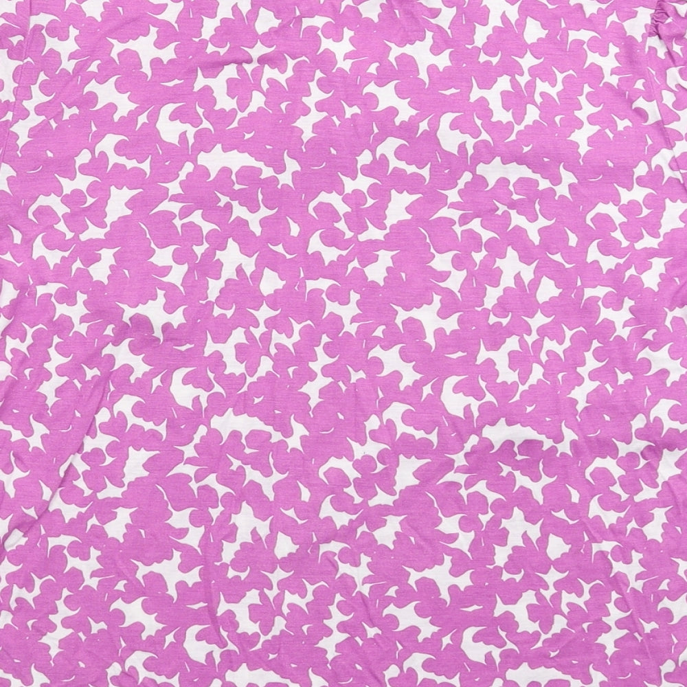 Marks and Spencer Womens Pink   Basic T-Shirt Size 10