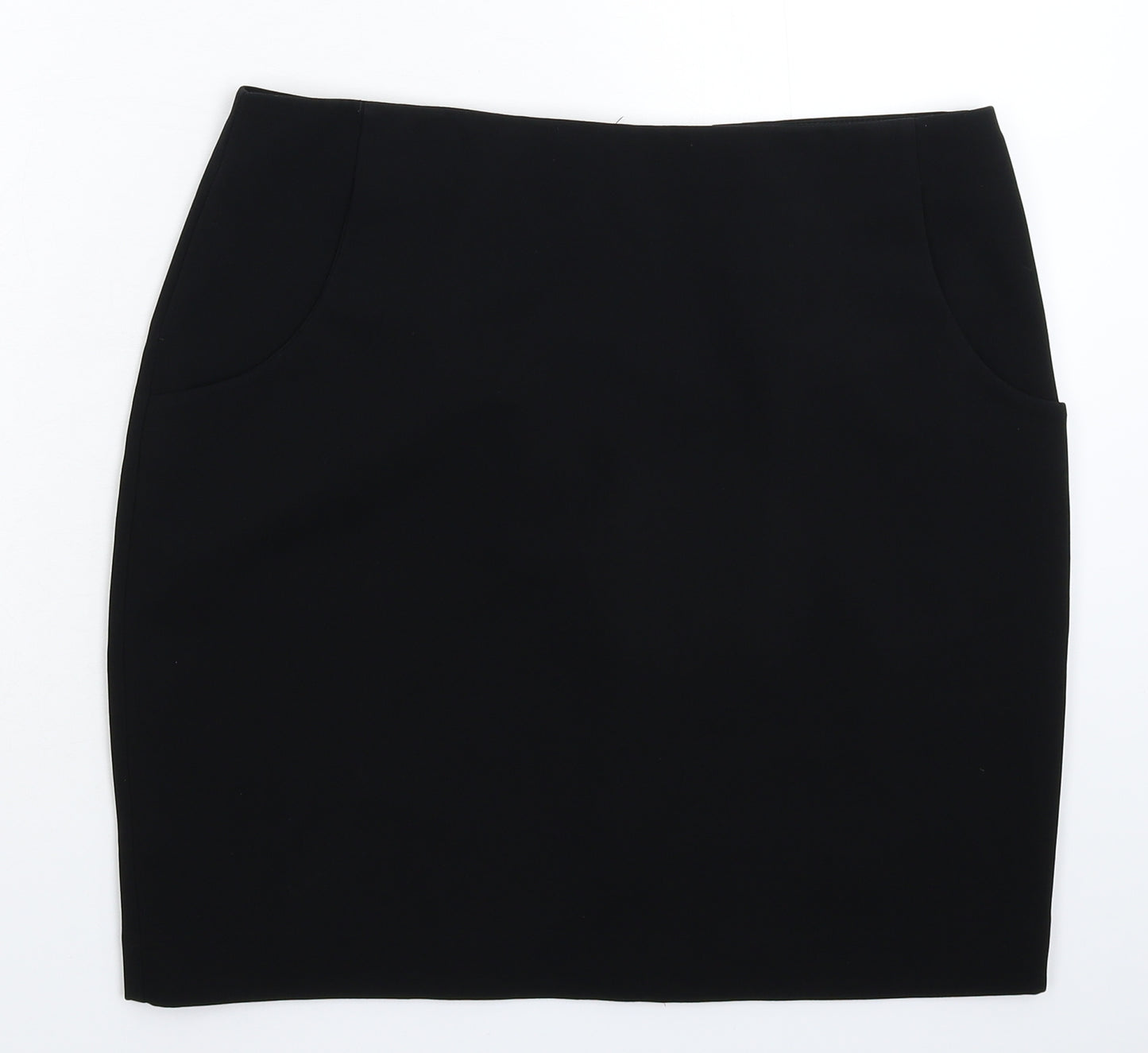 H&M Womens Black   Mini Skirt Size 14