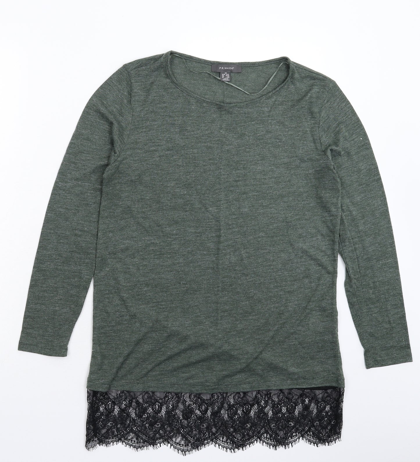 Primark Womens Green   Basic T-Shirt Size 12