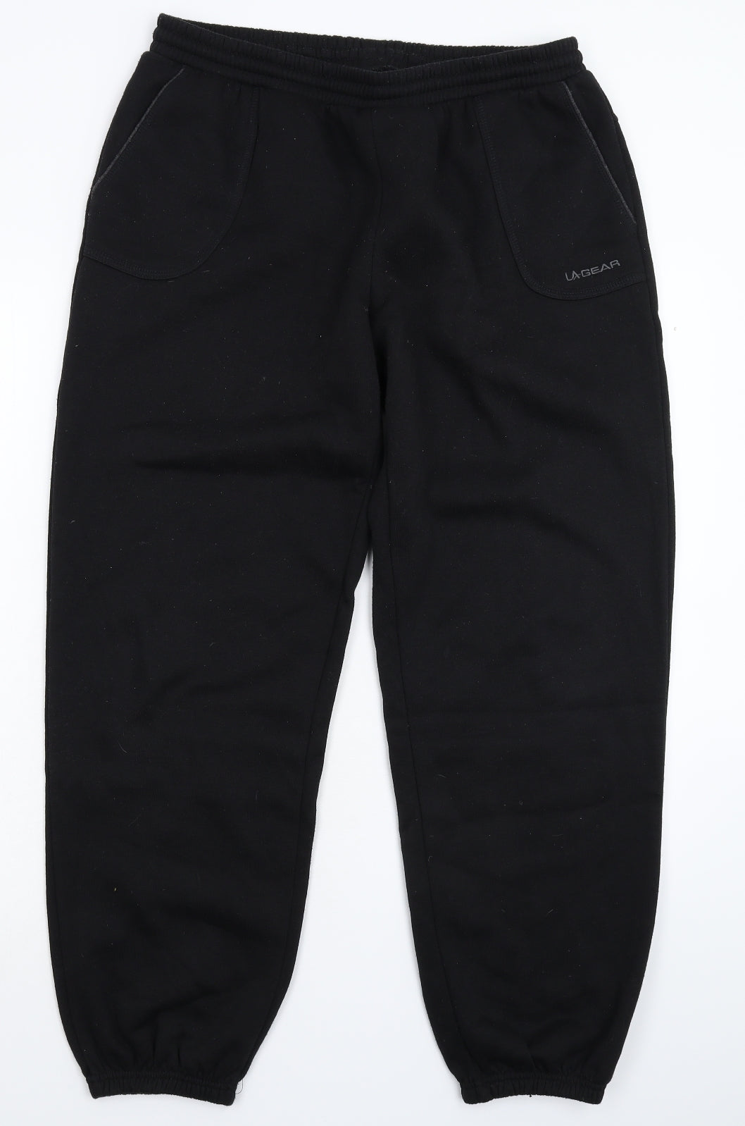 LA Gear Womens Black   Sweatpants Trousers Size 14 L28 in