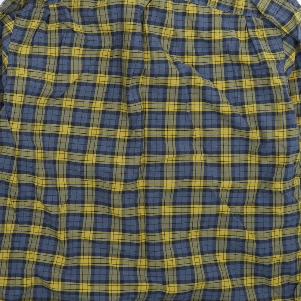 Gap Mens Multicoloured Check   Button-Up Size M