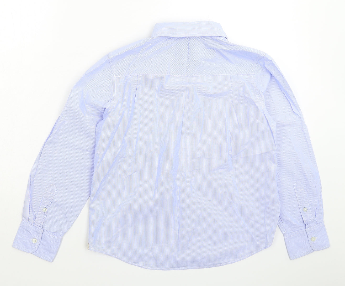 H&M Boys Blue Striped  Basic Button-Up Size 11-12 Years