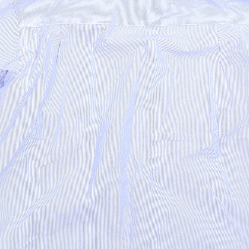 H&M Boys Blue Striped  Basic Button-Up Size 11-12 Years