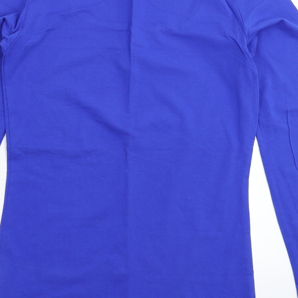 VERO MODA Womens Blue   Basic T-Shirt Size M