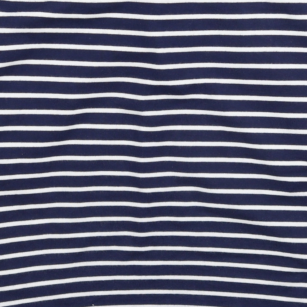 Joules Womens Blue Striped  Mini Skirt Size 12