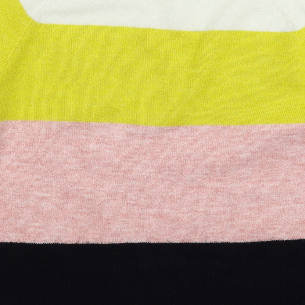 F&F Womens Multicoloured  Knit Pullover Jumper Size 14