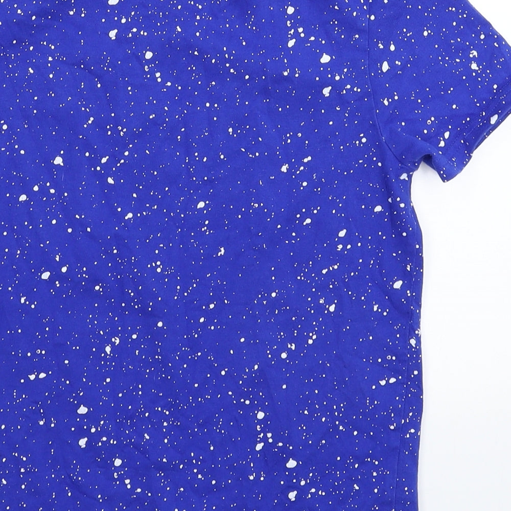 George Boys Blue   Basic T-Shirt Size 9-10 Years