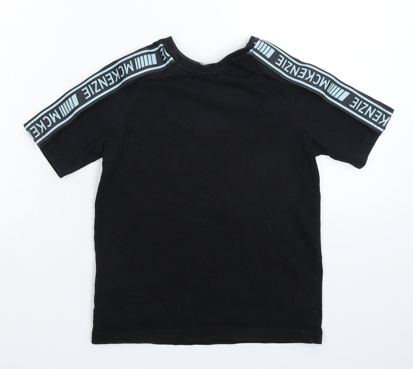 McKenzie Boys Black   Basic T-Shirt Size 11-12 Years