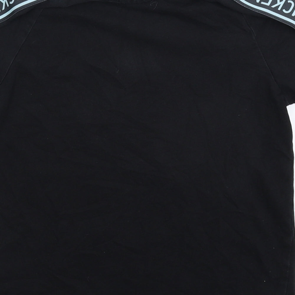 McKenzie Boys Black   Basic T-Shirt Size 11-12 Years