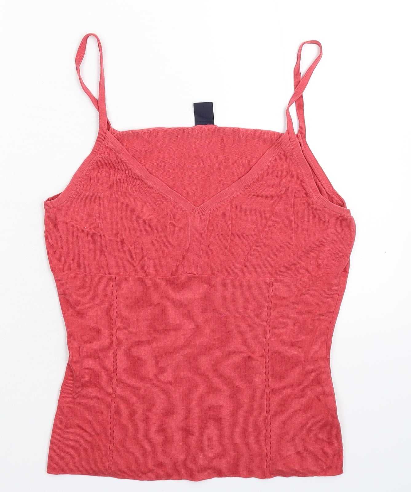 Gap Womens Pink  Knit Basic Tank Size L