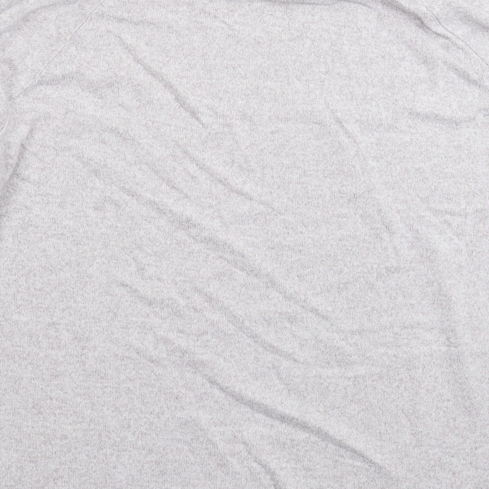 Love To Lounge Womens Grey Solid  Top Pyjama Top Size 16