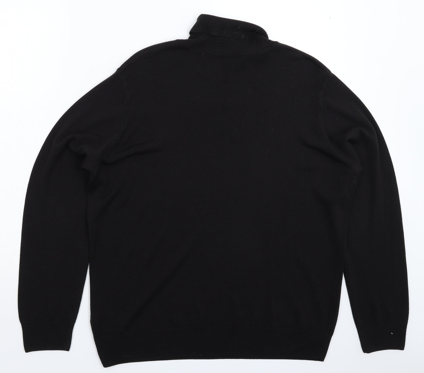 Marks and Spencer Womens Black  Knit Pullover Jumper Size 18