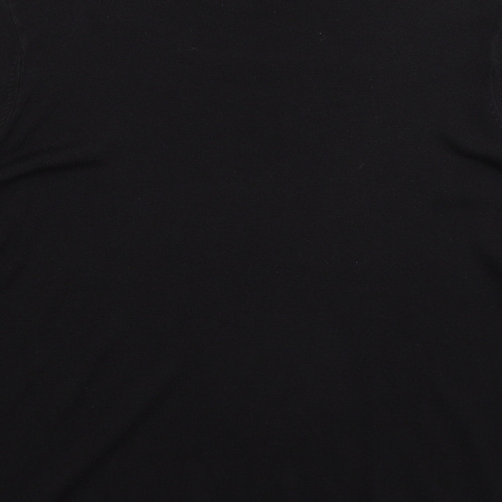Marks and Spencer Womens Black  Knit Pullover Jumper Size 18