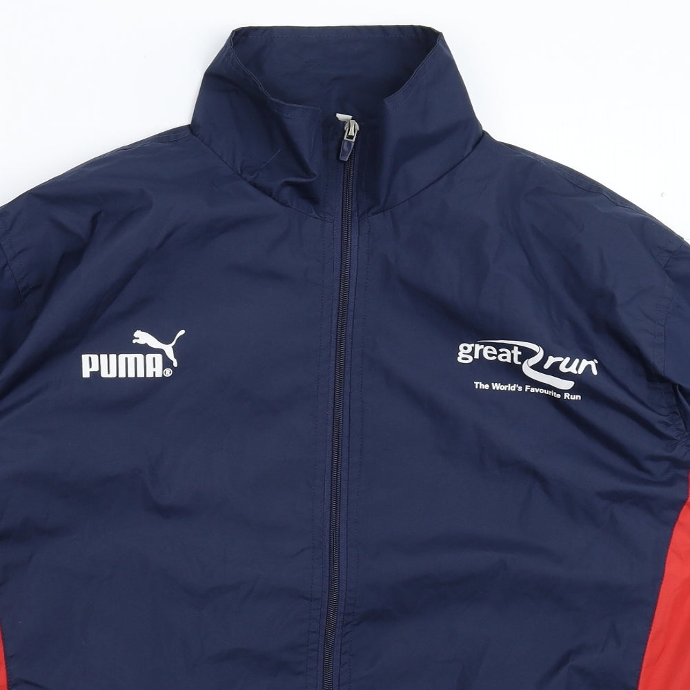 PUMA Mens Blue   Jacket  Size L