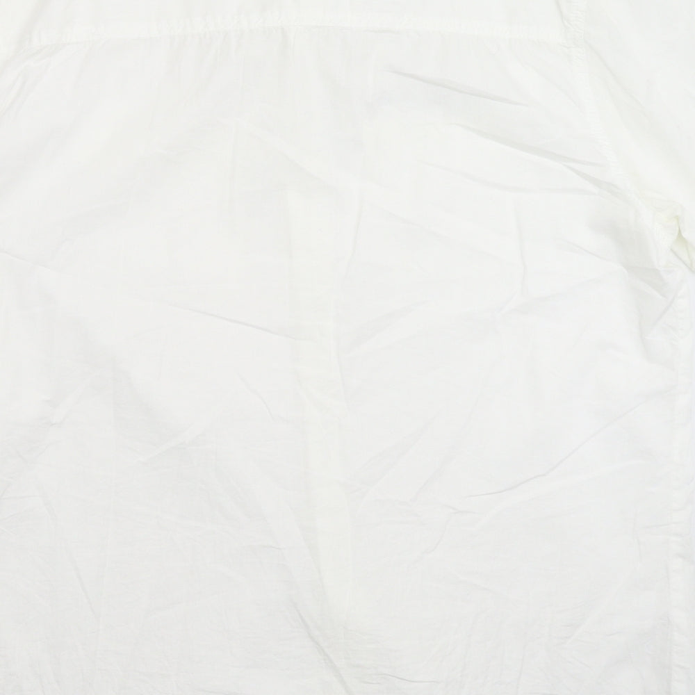 Lee Cooper Mens White    Button-Up Size XL