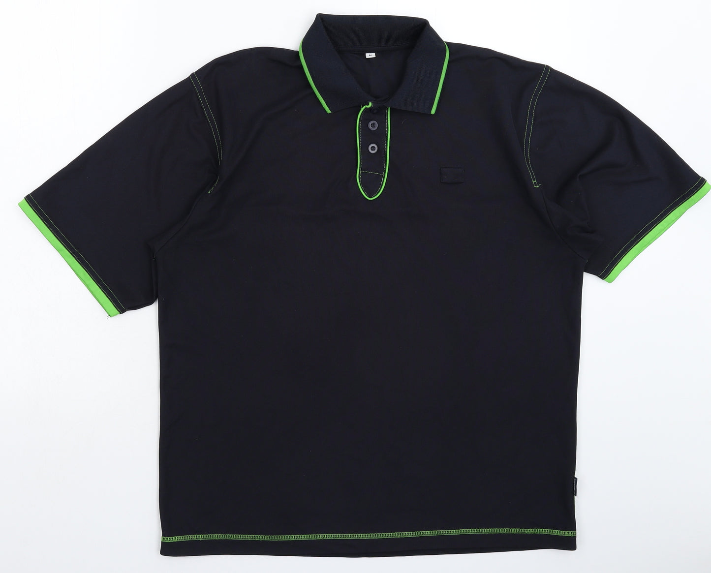 Preworn Mens Black    Polo Size M