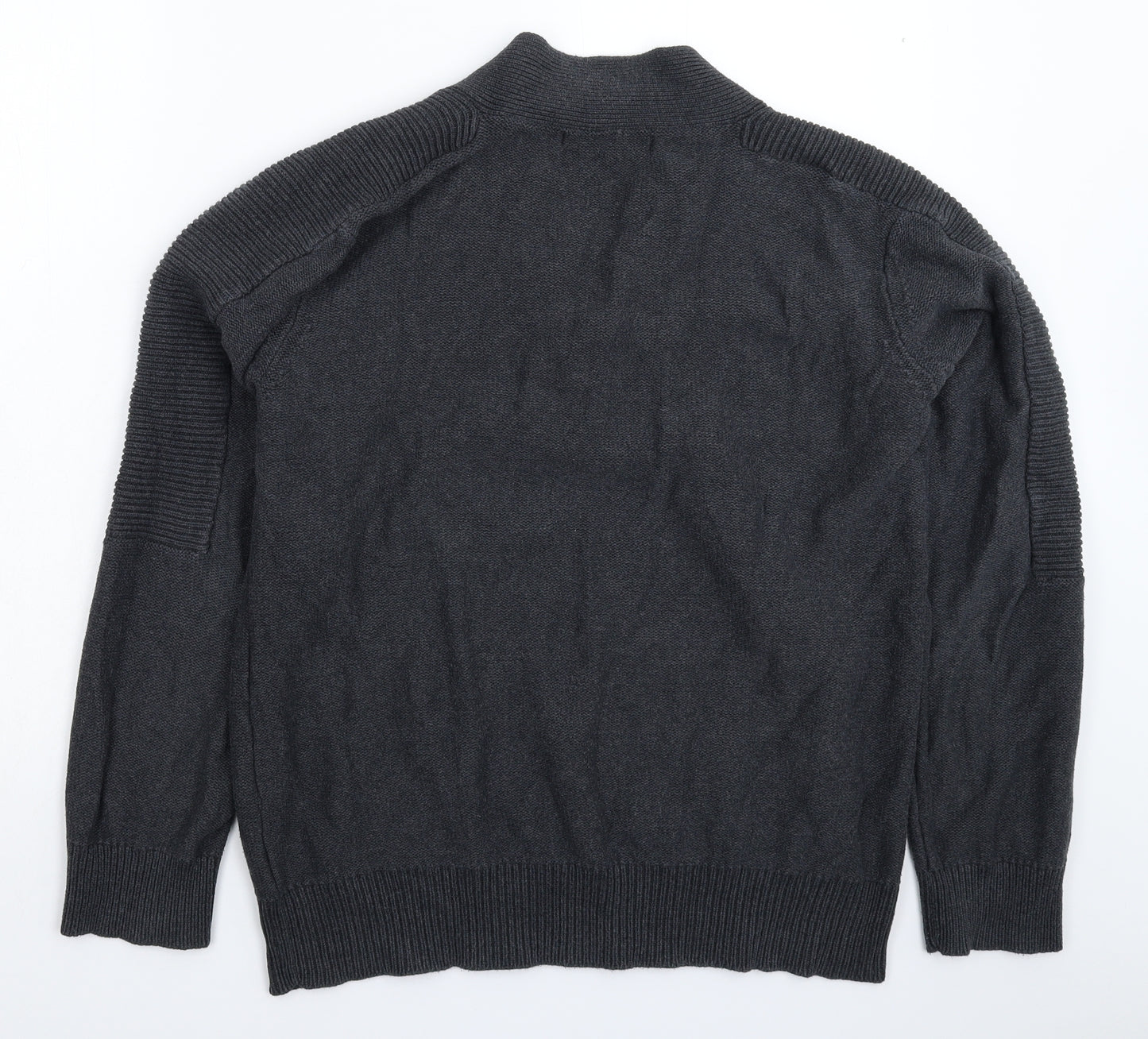 Cedar Wood State Mens Grey  Knit Pullover Jumper Size L