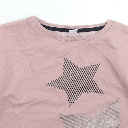 TU Boys Grey Geometric  Pullover Sweatshirt Size 10 Years