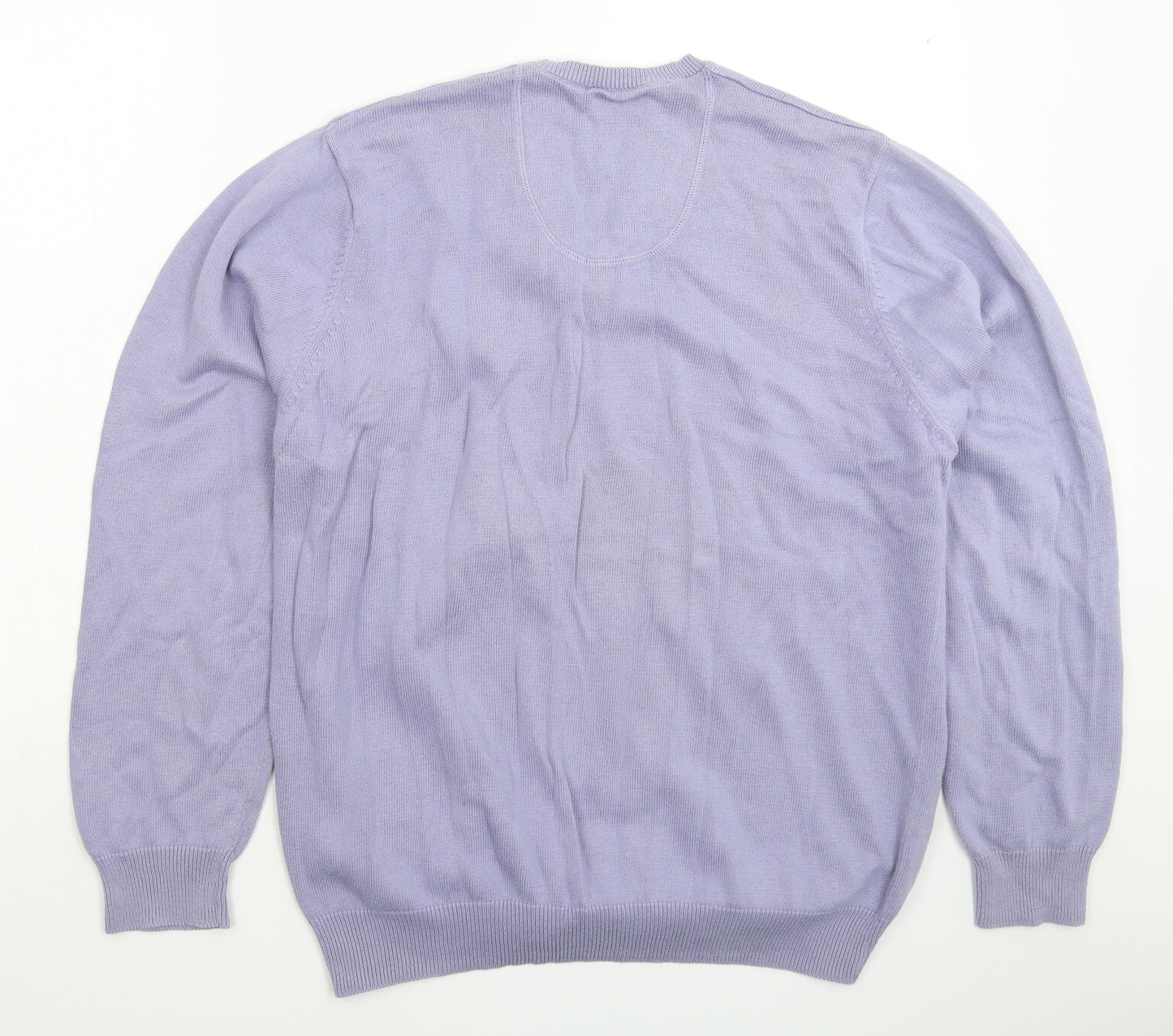 Marks and Spencer Mens Blue  Knit Pullover Jumper Size XL