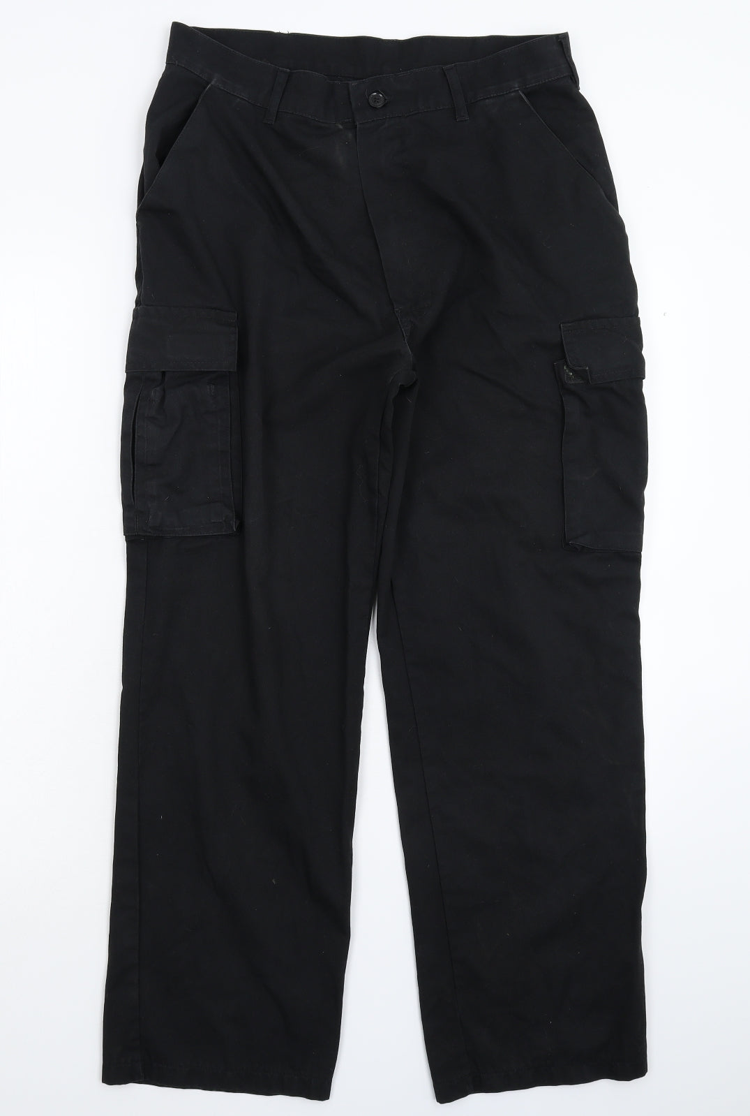Arco Mens Black   Cargo Trousers Size 32 L28 in