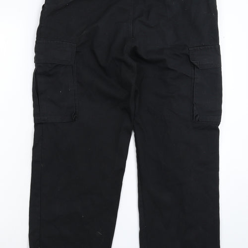 Arco Mens Black   Cargo Trousers Size 32 L28 in
