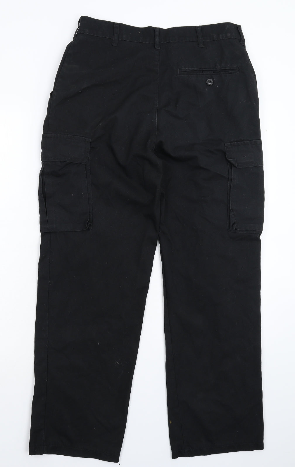 Arco Mens Black   Cargo Trousers Size 32 L28 in