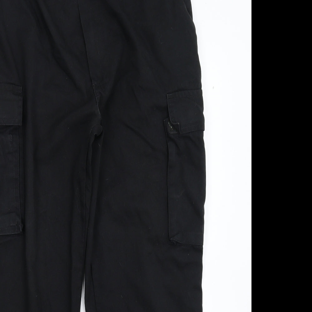 Arco Mens Black   Cargo Trousers Size 32 L28 in
