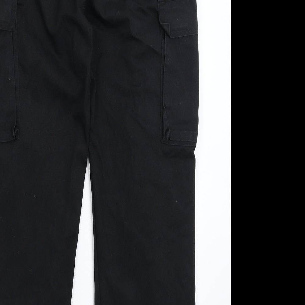 Arco Mens Black   Cargo Trousers Size 32 L28 in