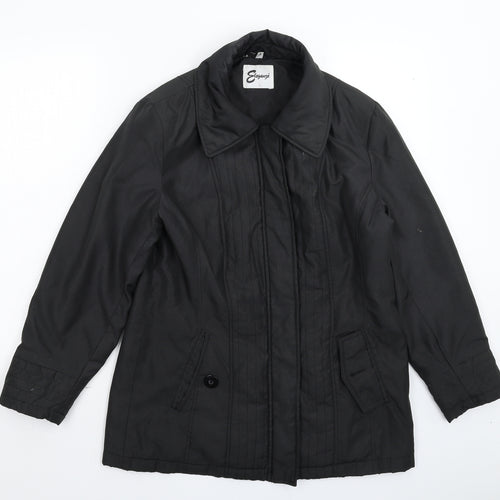 Elegance Womens Black   Jacket  Size S