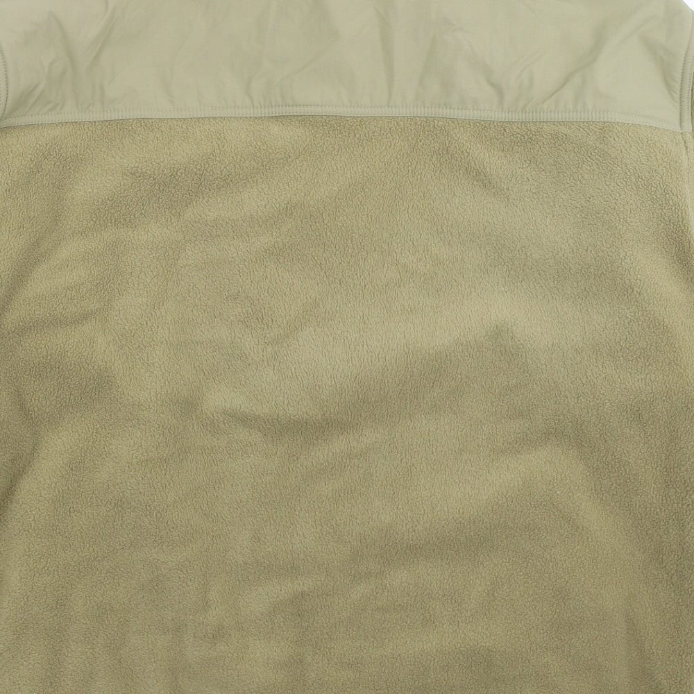 St Michael Mens Beige  Fleece Jacket  Size L