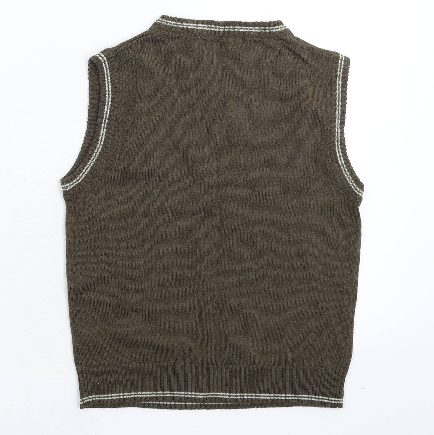 Rebel Boys Grey  Knit Pullover Jumper Size 5-6 Years