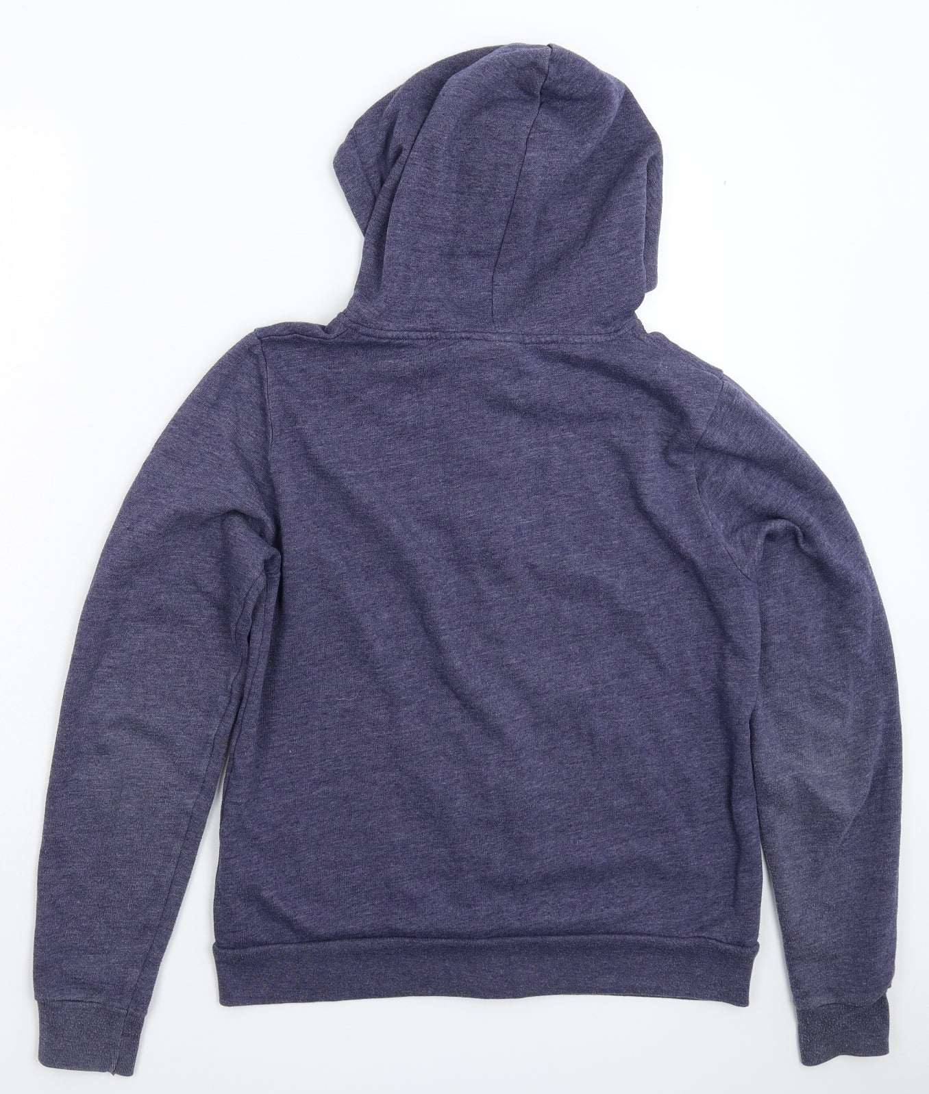 Topshop Womens Blue   Full Zip Hoodie Size 10
