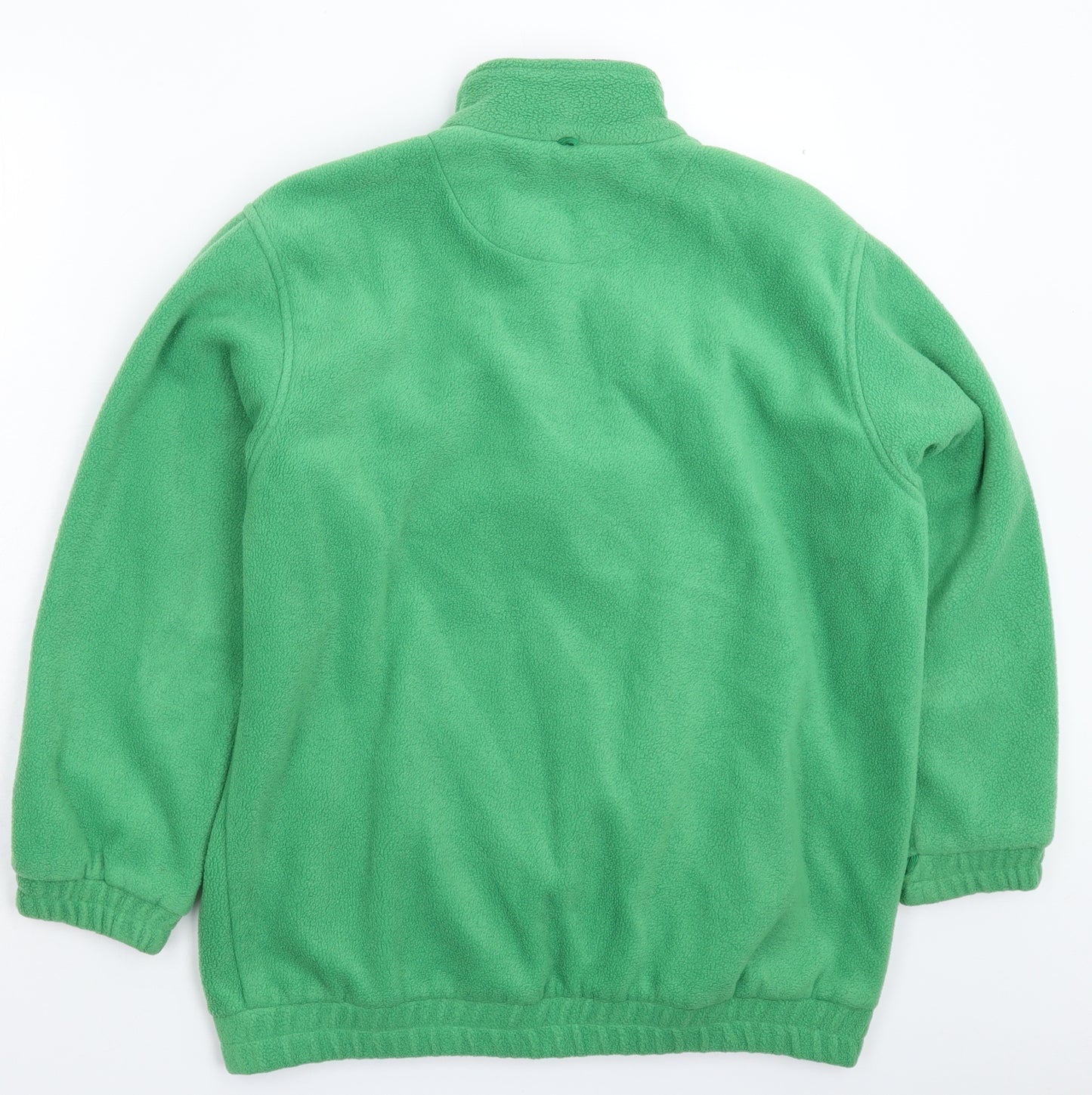 Being Casual Womens Green  Fleece Jacket  Size 14