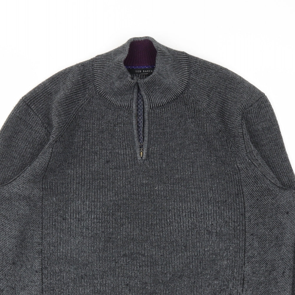 Ted Baker Mens Grey   Pullover Sweatshirt Size L