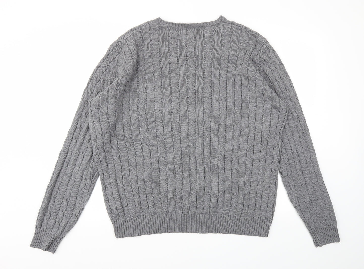 M&S Mens Grey   Pullover Sweatshirt Size XL